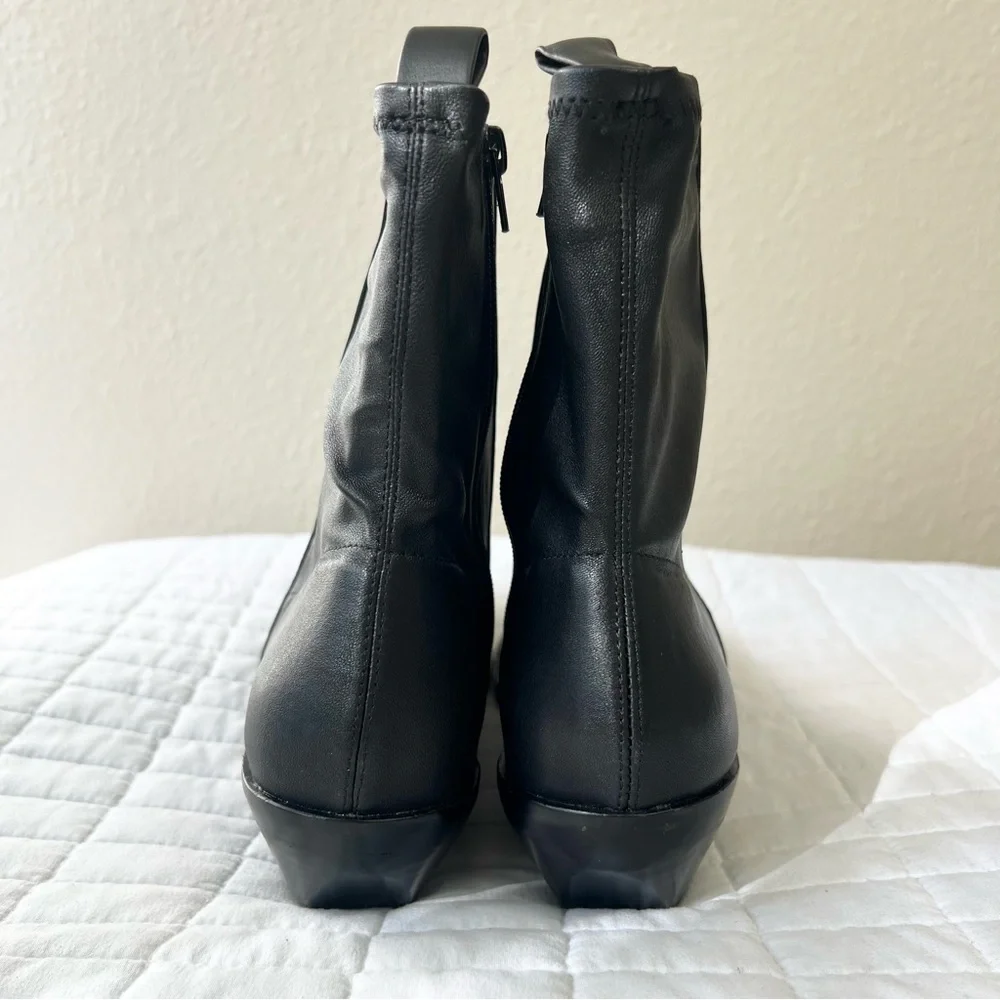 Madewell The Idris Ankle Boot in True Black Size 9 NWOB - Picture 5 of 10